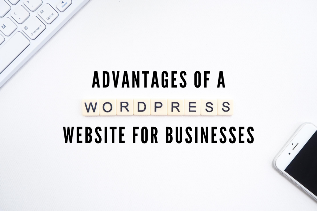 advantages of a wordpress website for businesses